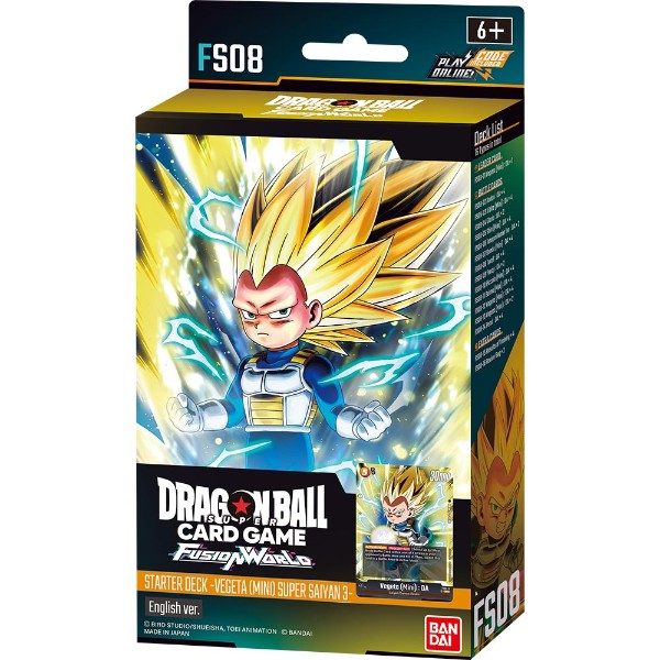 Dragon Ball Super - TCG - Fusion World Vegeta (Mini) Super Saiyan 3 [FS08] Starter Deck