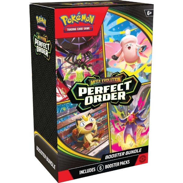 Pokemon - TCG - Mega Evolution Perfect Order Booster Bundle